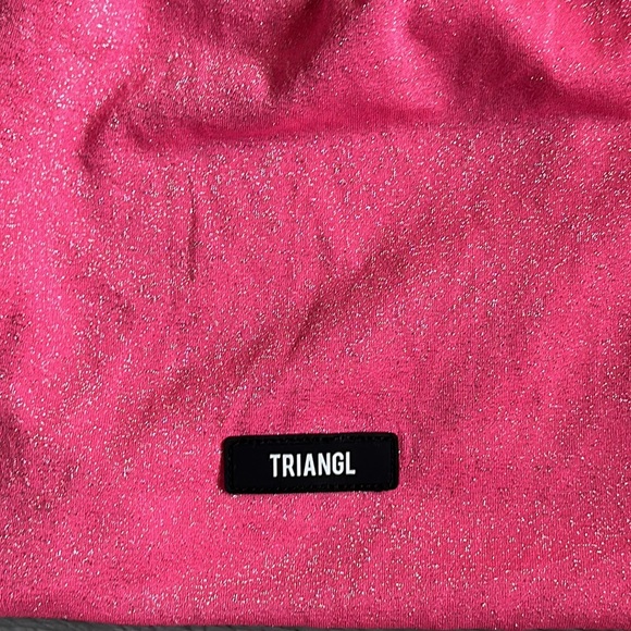 Pink sparkle Bathing suit bag only - Picture 3 of 4